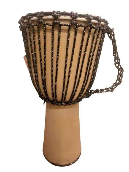 Djembe Beginner Plain, 24" tall Repaired 40% OFF