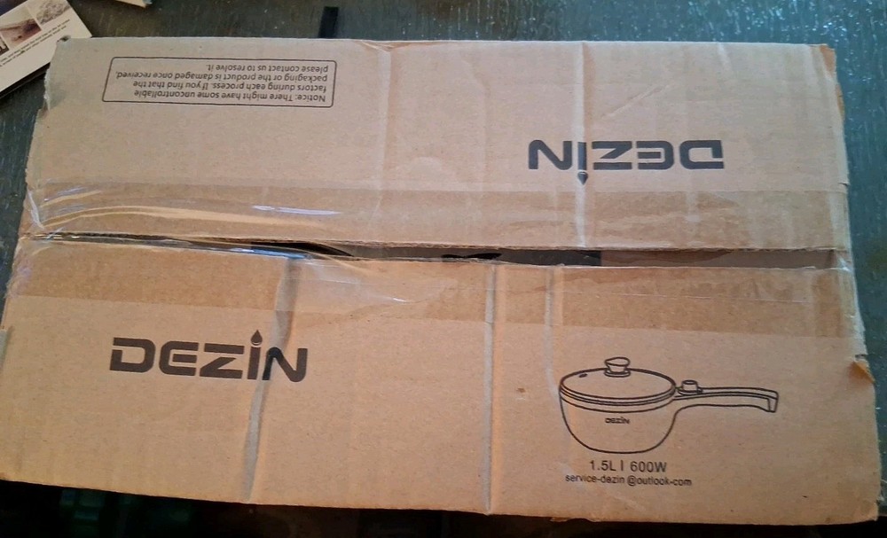 Dezin DZ150 600W 1.5 L Multi-function Hot Pot  open box