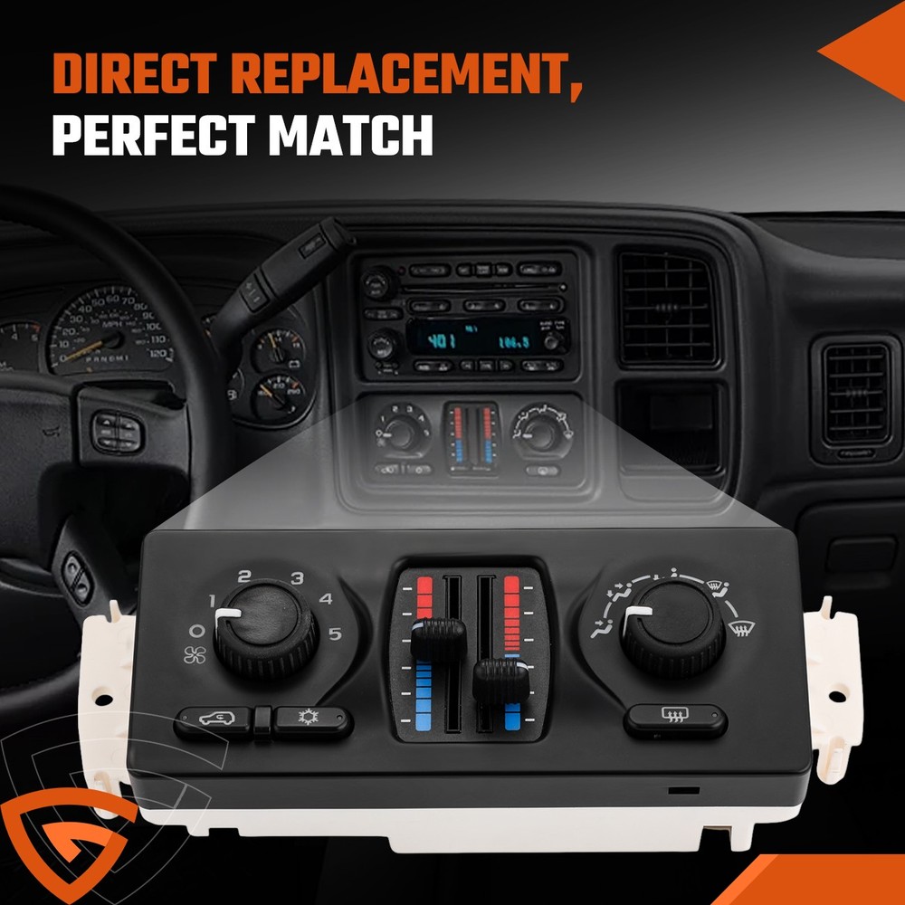 AC Heater Climate Control Module For 03- Chevrolet Avalanche Silverado 1500 2500