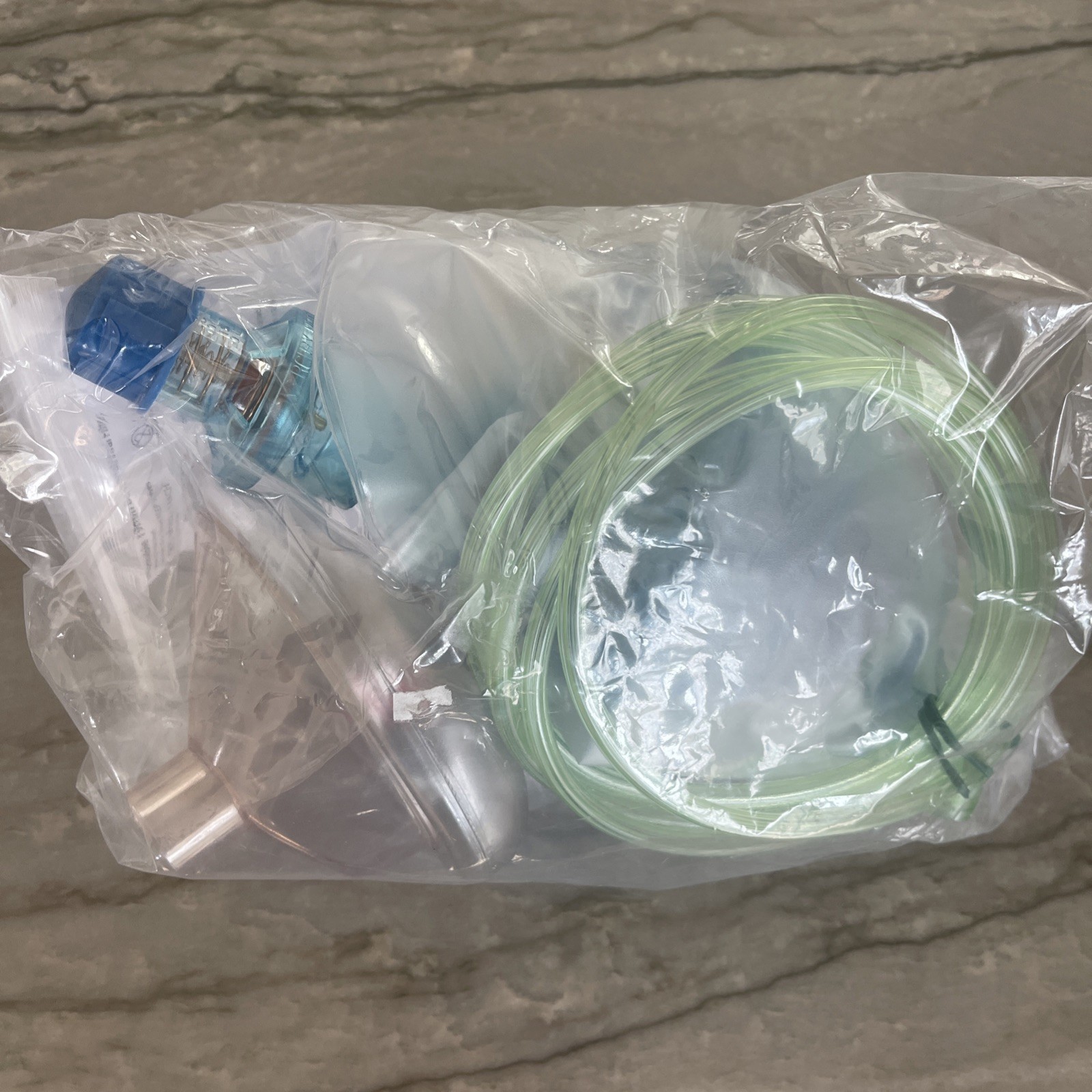 Adult Bag Valve Mask BVM Resuscitator for CPR Emergencies