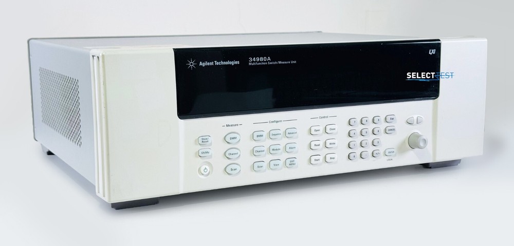 AGILENT (KEYSIGHT) 34980A MULTIFUNCTION SWITCH / MEASURE MAINFRAME (REF.: 137N)