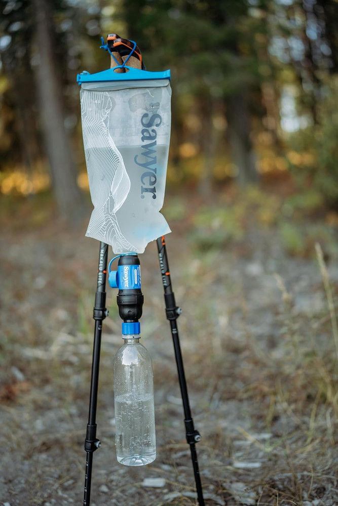 Squeeze Water Filtration System, Cnoc Premium 2 Liter Bladder