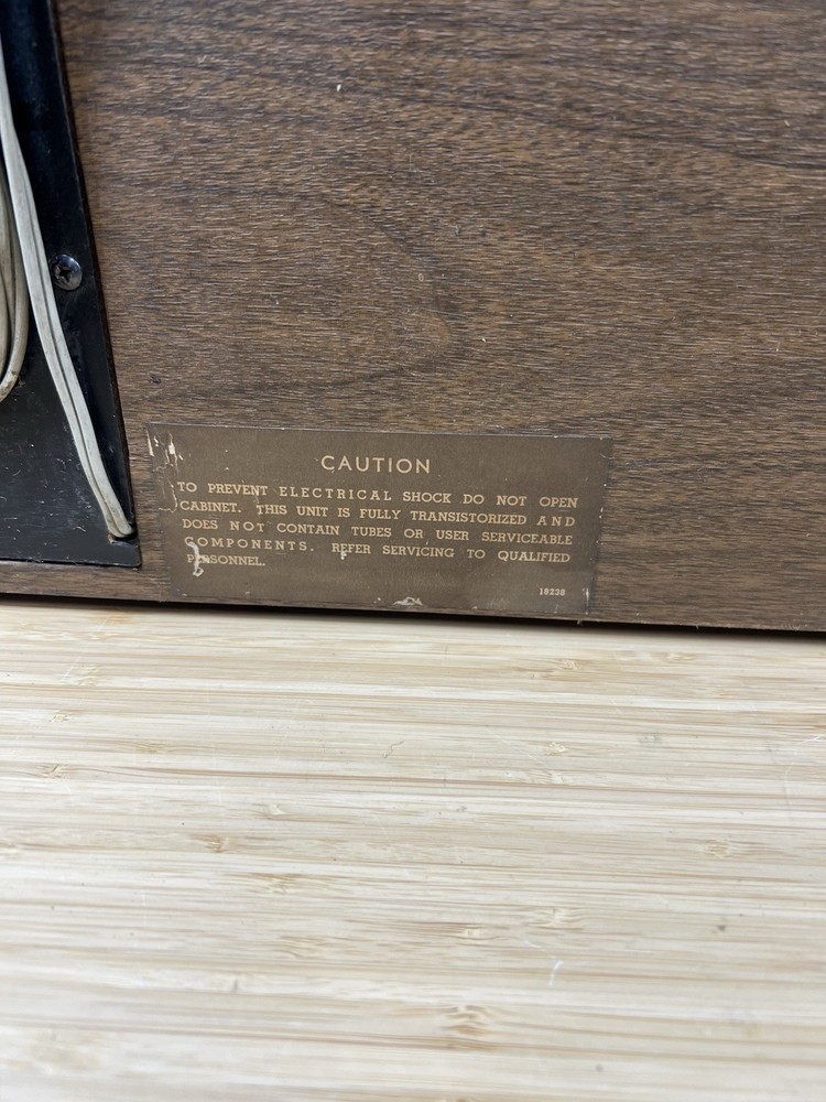 Zenith X560 Solid State Stereo Record Player Micro-Touch 2G Flip-Down Turntable