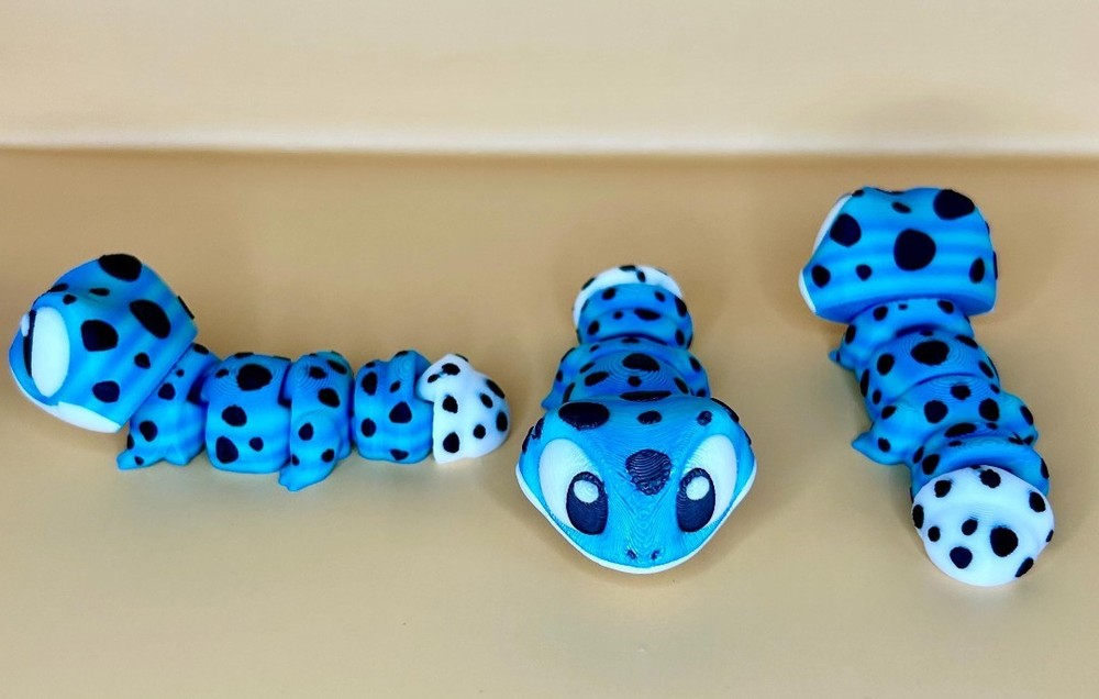3D Printed Jiggle Pet Gecko Version 1