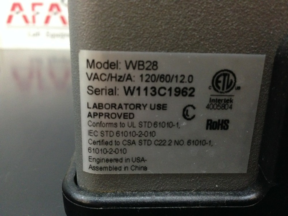 VWR WB28 Digital Water Bath