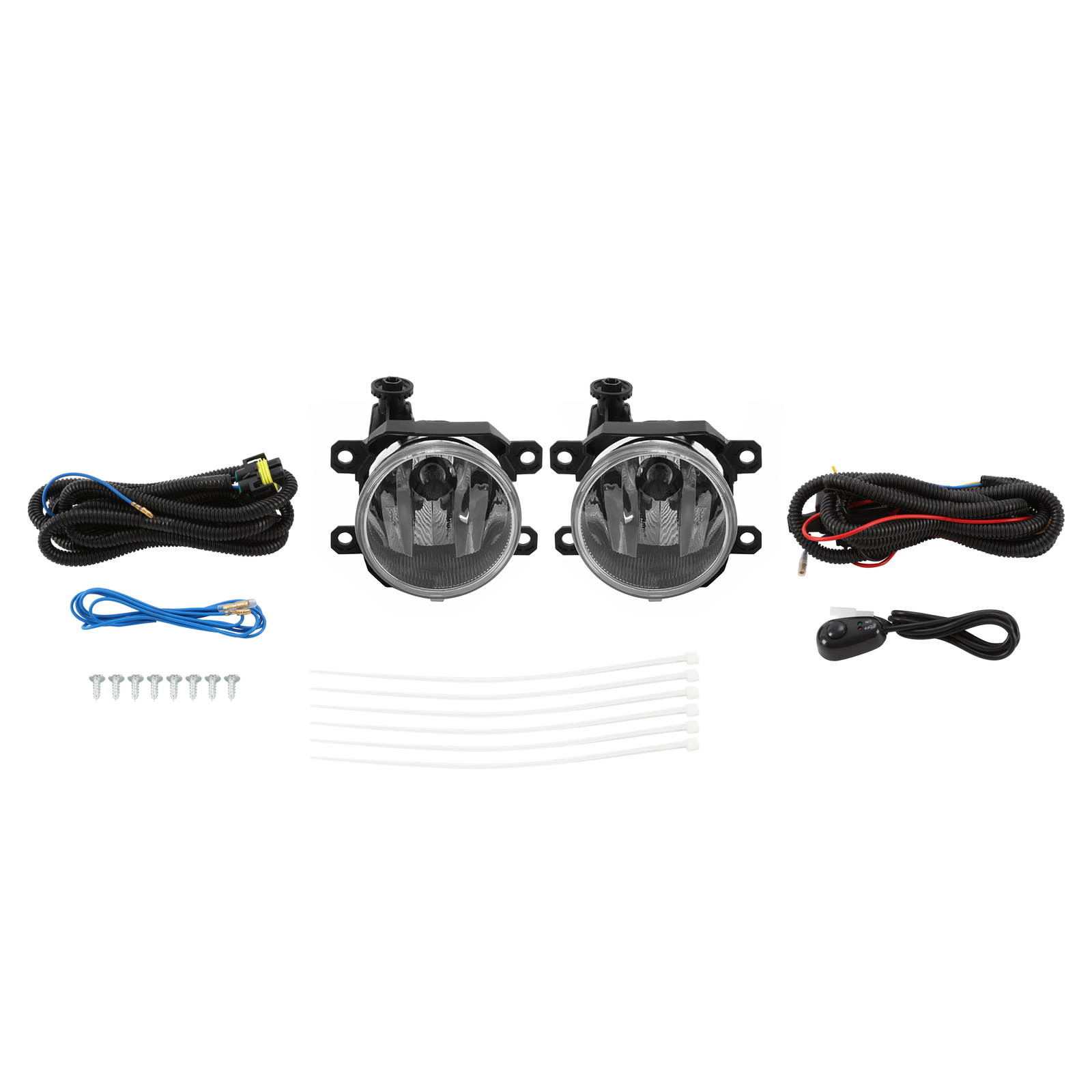 Pair Front Bumper Fog Light Lamps For 2017 2018-2023 Subaru Crosstrek/Impreza