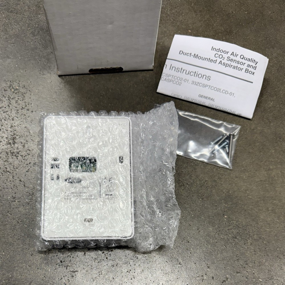 Carrier CO2 Ventilation Sensor w/LCD 33ZCSPTCO2-01