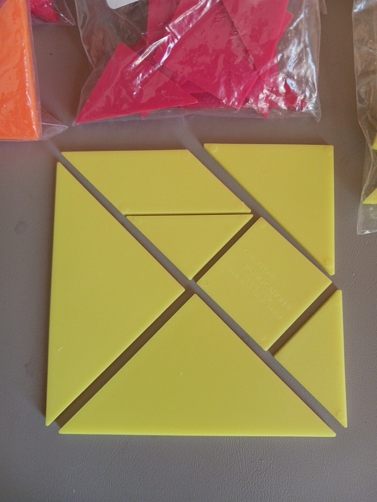 Math - Tangrams 30 sets, 7 pcs each - Activities For Learning Manipulatives
