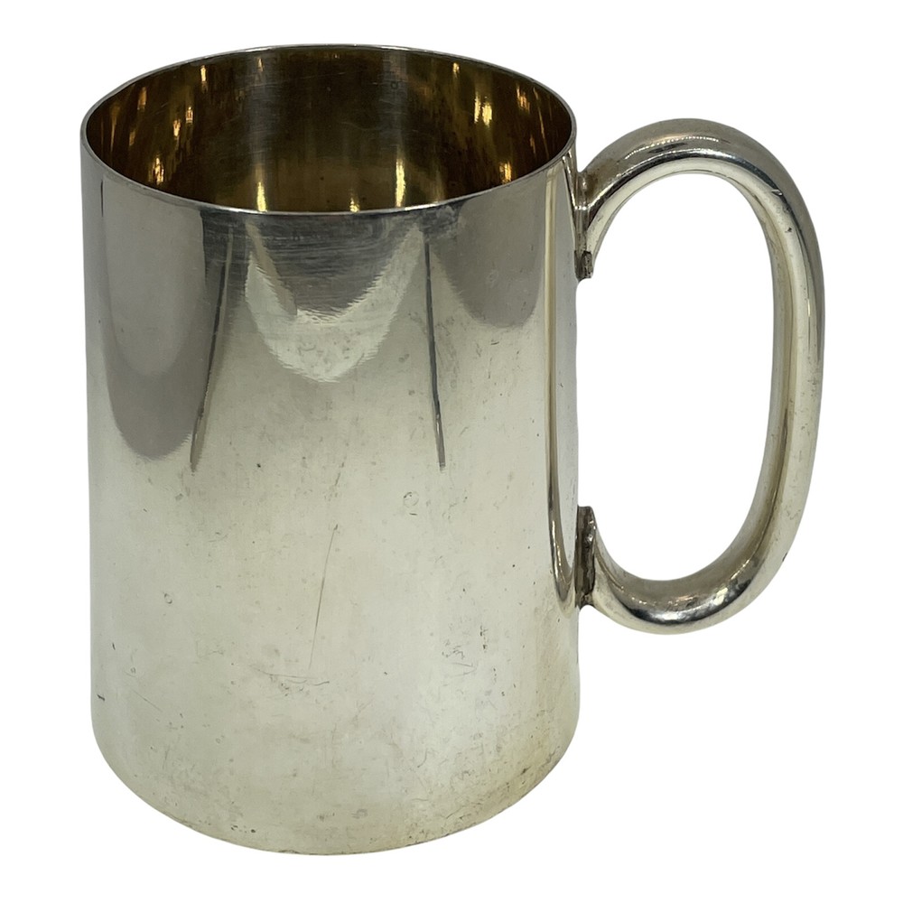 Goldsmith & Silversmith Co LTD Silver Regent Plate Half Pint 9.4 Oz Silver