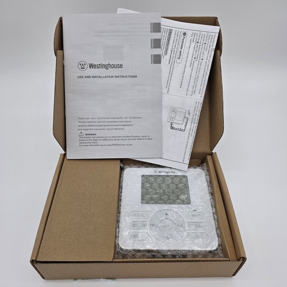 Westinghouse WWRCU Wired Remote Controller For 23 SEER Single & Multi-Zone