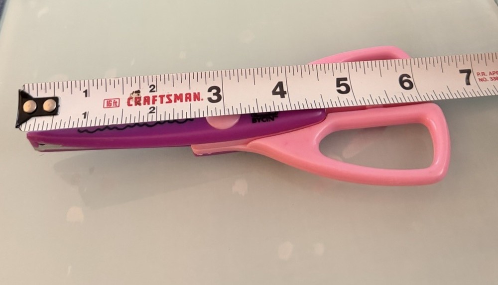 BYCIN Decorative Paper Edging Craft Scissors - Bubbles Pattern