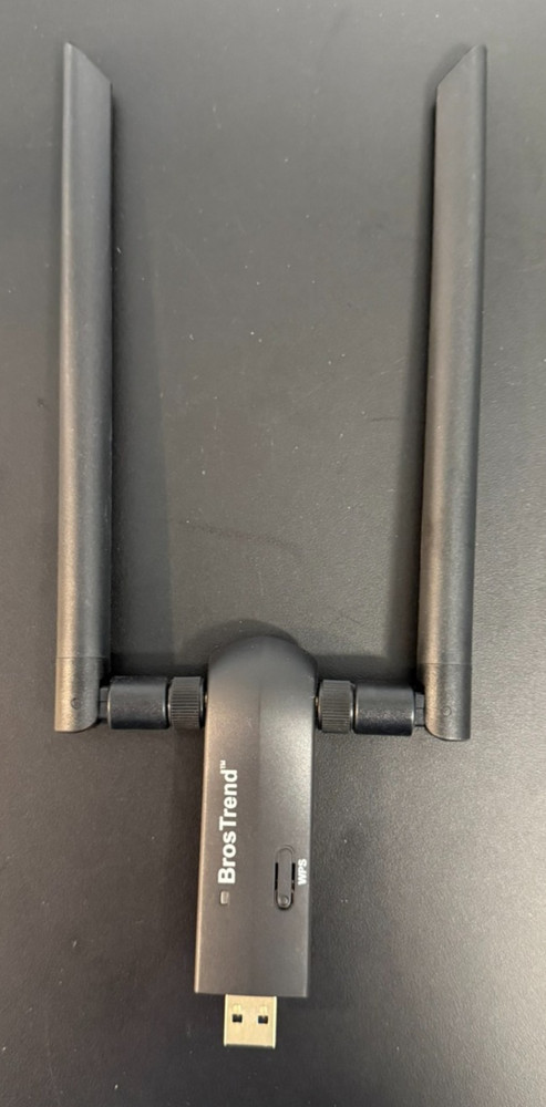 BrosTrend AC3 USB Wireless Internet Adapter - Model AC3 Version 2 (0895)