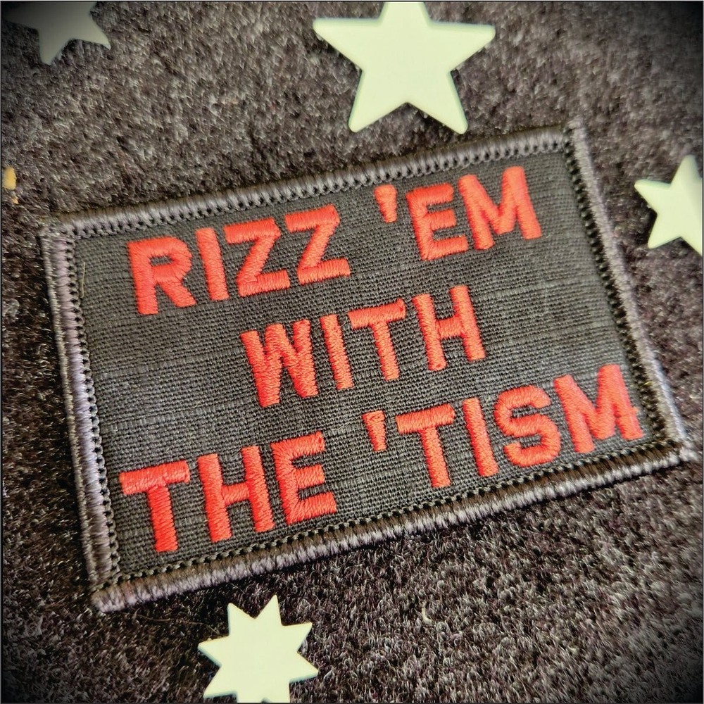 Rizz 'Em With The 'Tism - 2x3 Patch