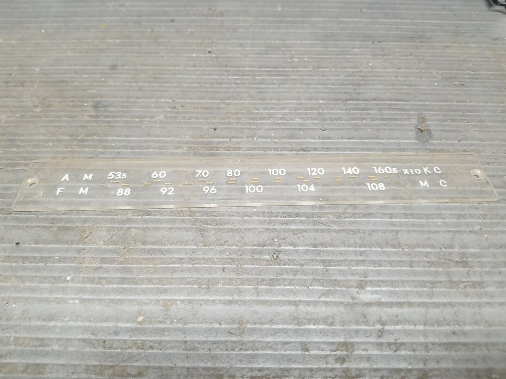 Sansui Af-350 Dial Scale