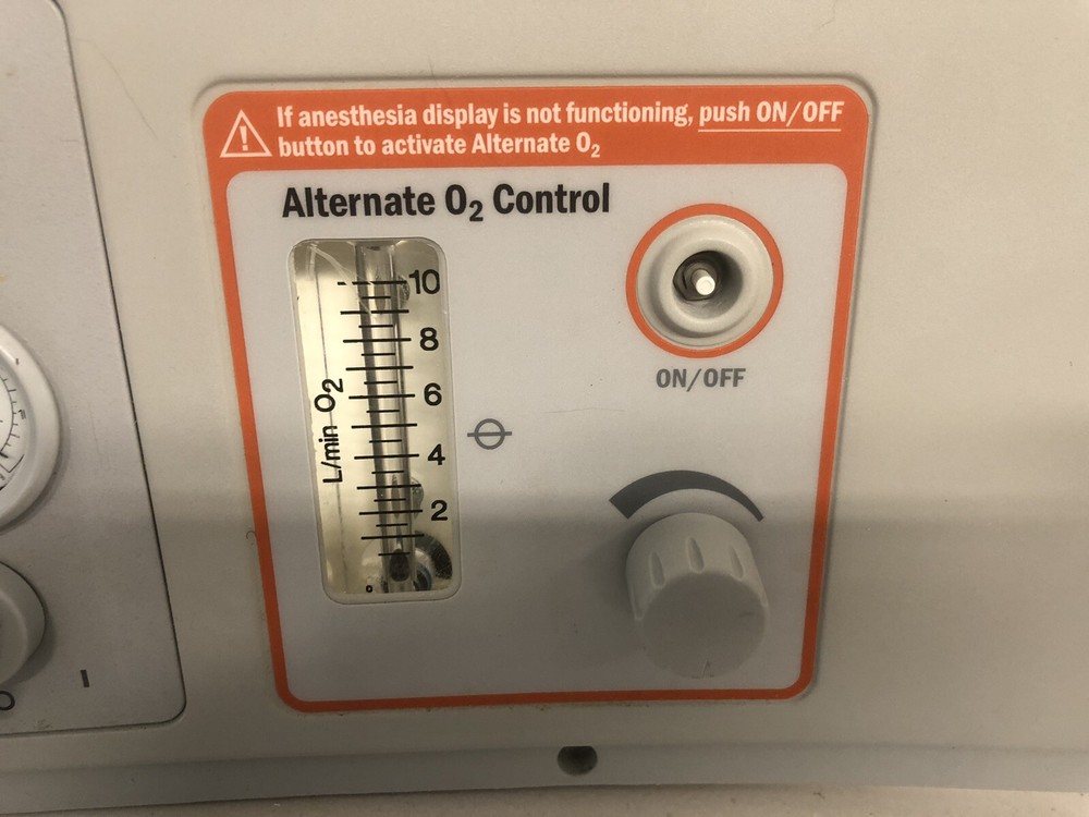 GE, Datex Ohmeda Avance front panel assy, used