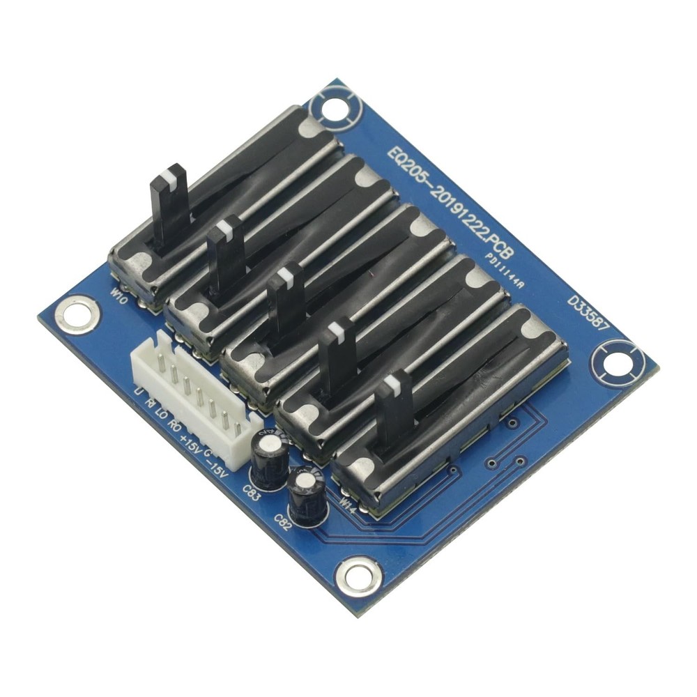 5-Band Stereo Equalizer Board Module | Audio Tone Preamplifier | High-Quality So