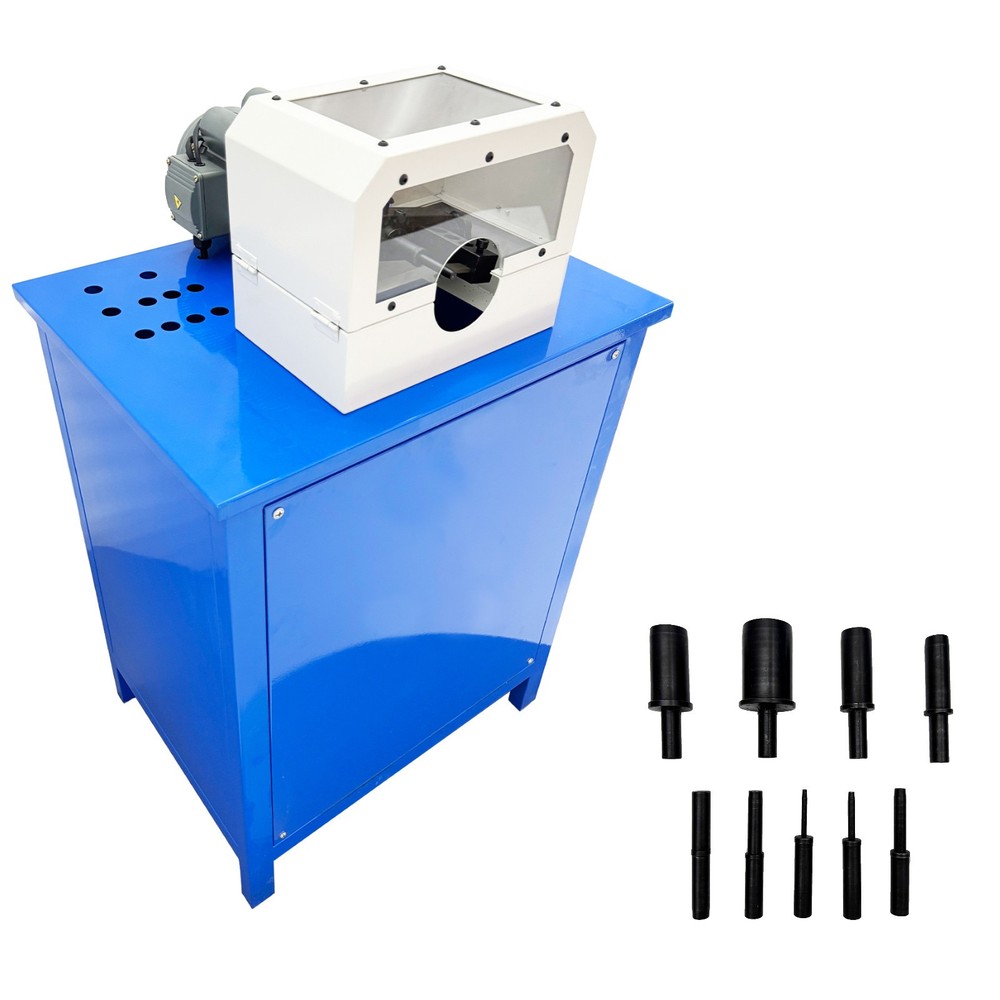 110V Full-automatic Rubber Hose StripperElectric Stripping Machine  6-51mm