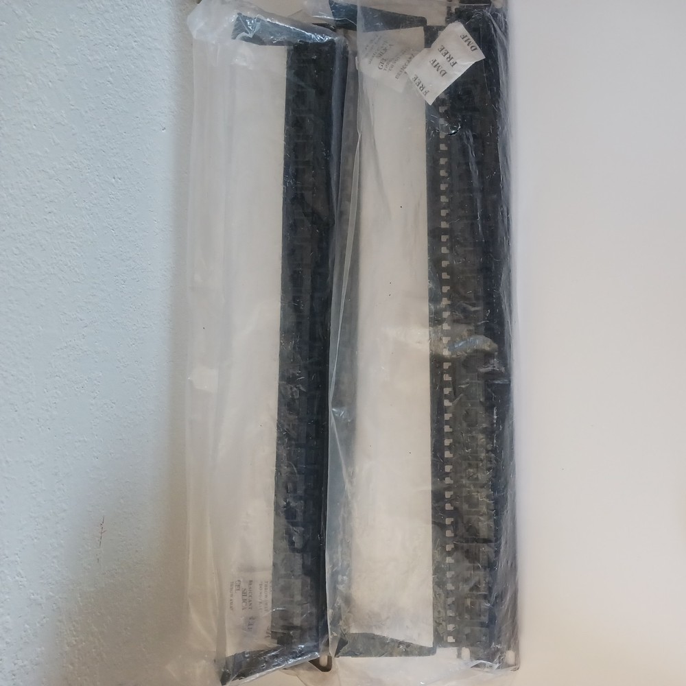 Two 24 Port Cat6 Keystone Patch Panel