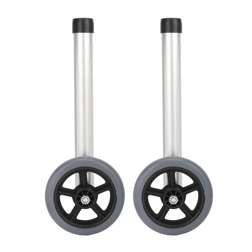 2Pcs Adjustable Walker Wheels For Elderly Mobility Aid Accessories