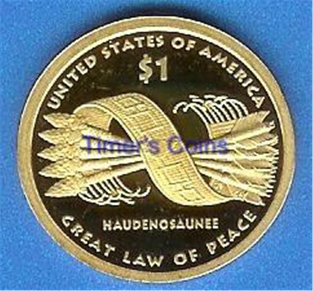 2010 S PROOF Sacagawea Dollar - Deep cameo