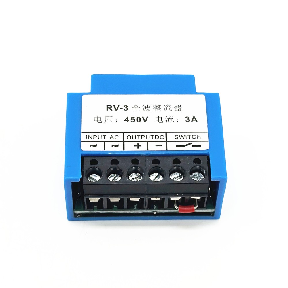 RV-3 450V 3A Full Wave brake rectifier module