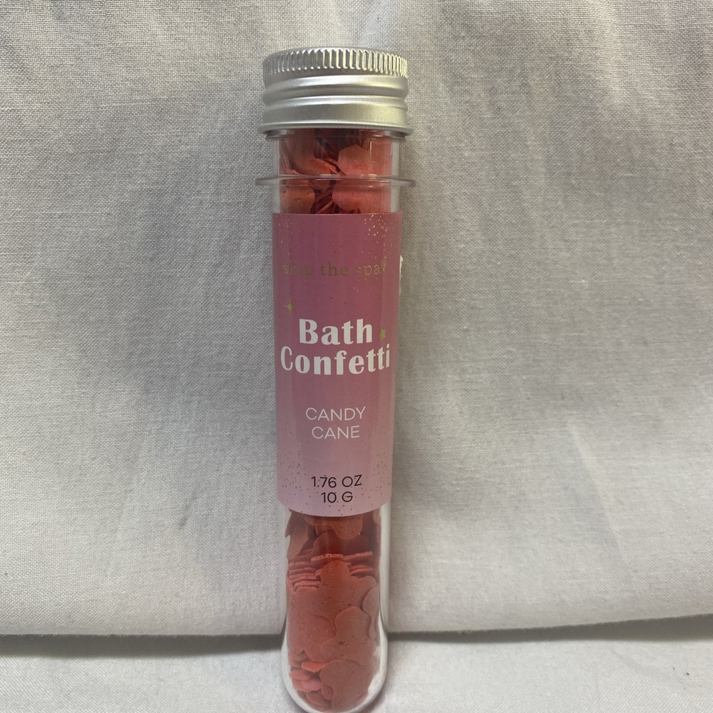 Bath Confetti , Skip The Spa, Candy Cane, Box 1