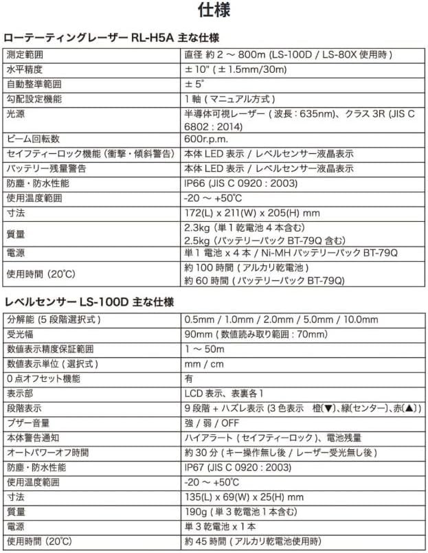 Topcon Rotating Laser RL-H5ADB