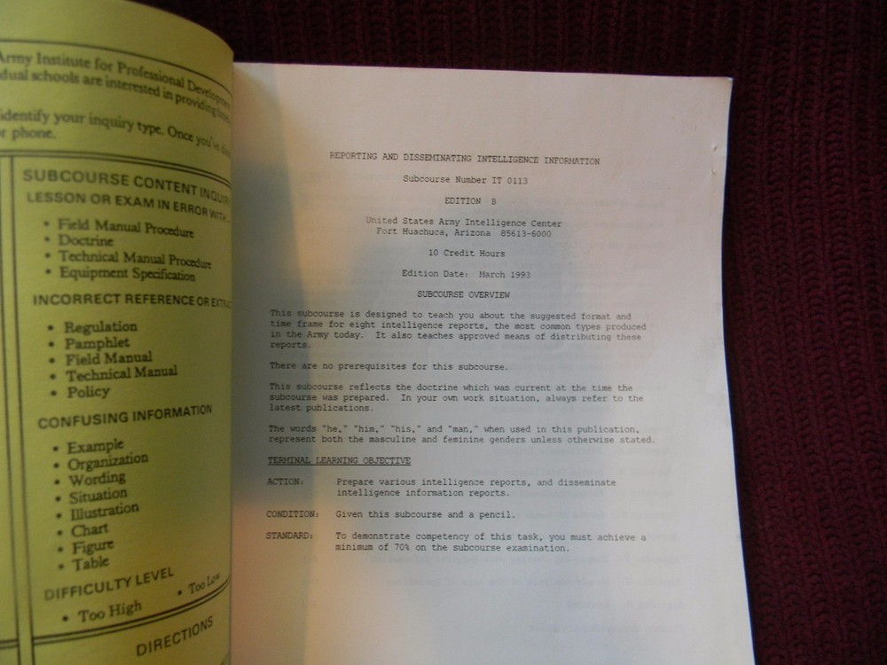 AIPD INTELLIGENCE CENTER REPORTING & DISSEMINATING INTELLIGENCE INFORMATION #100