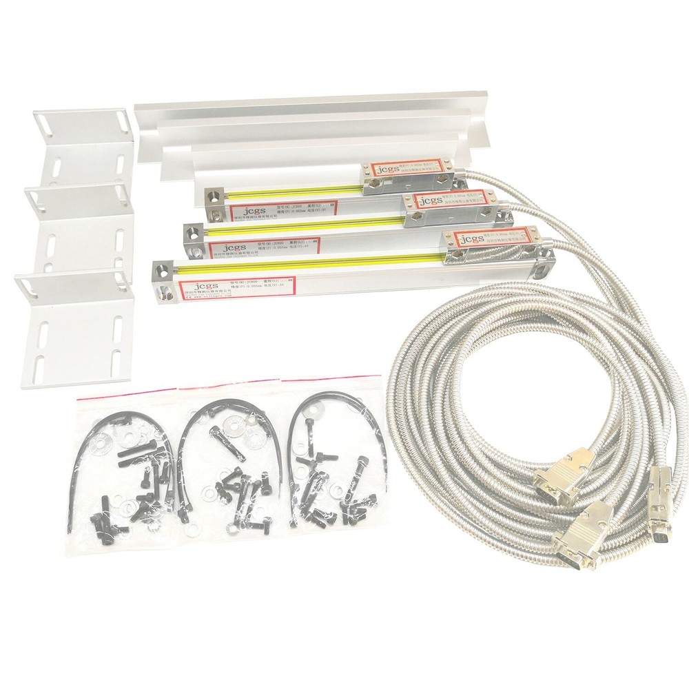 2 Axis Digital Readout 3 Axes DRO Display And Linear Scale Encoder 5um Milling