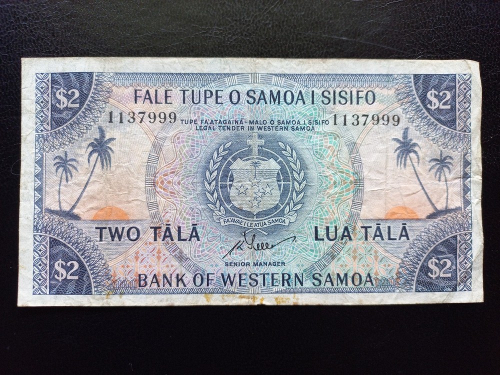 Western Samoa 2 Tala (1967) P# 17c
