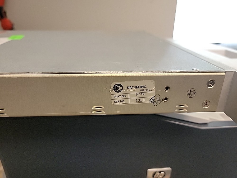 Datum model 9730/ Time Code Generator/Translator