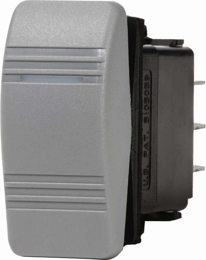 Blue Sea Systems Contura OFF-ON SPST Switch, Grey