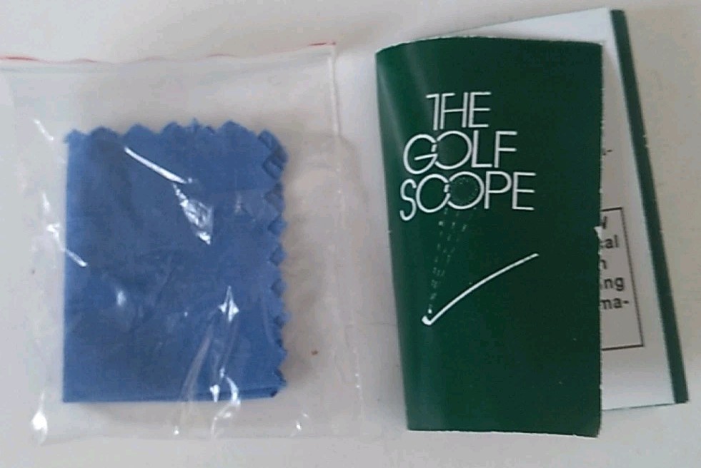 The Golf Scope With Case & Instructions