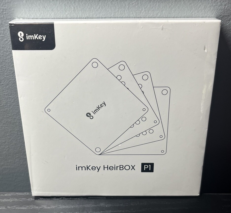imKey HeirBOX P1 Seed Phrase Storage