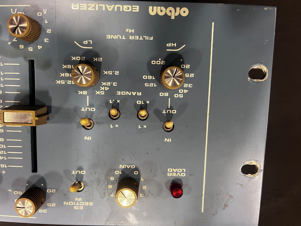 Orban 674a Mono Paragraphic Equalizer 4 U Blue Face
