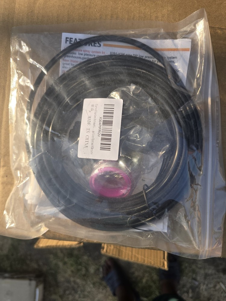 82 FT Drip Irrigation System Kit for Garden, Automatic Water Irrigation System