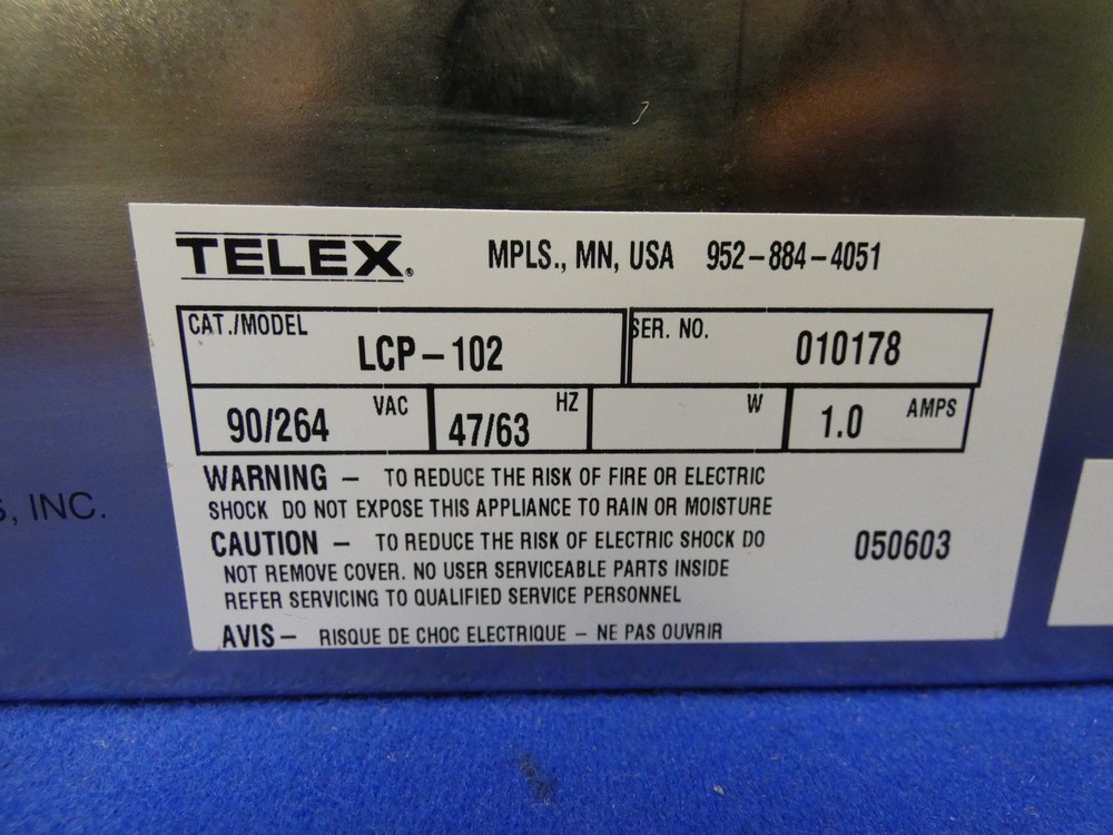 RTS LCP-102 Level Control Panel