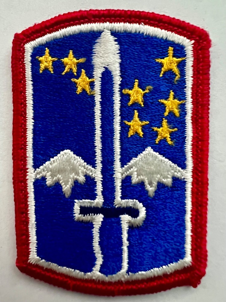 172nd Infantry Brigade US Army Patch