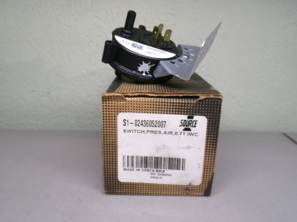 SOURCE 1 S1-02436052007 AIR PRESSURE SWITCH