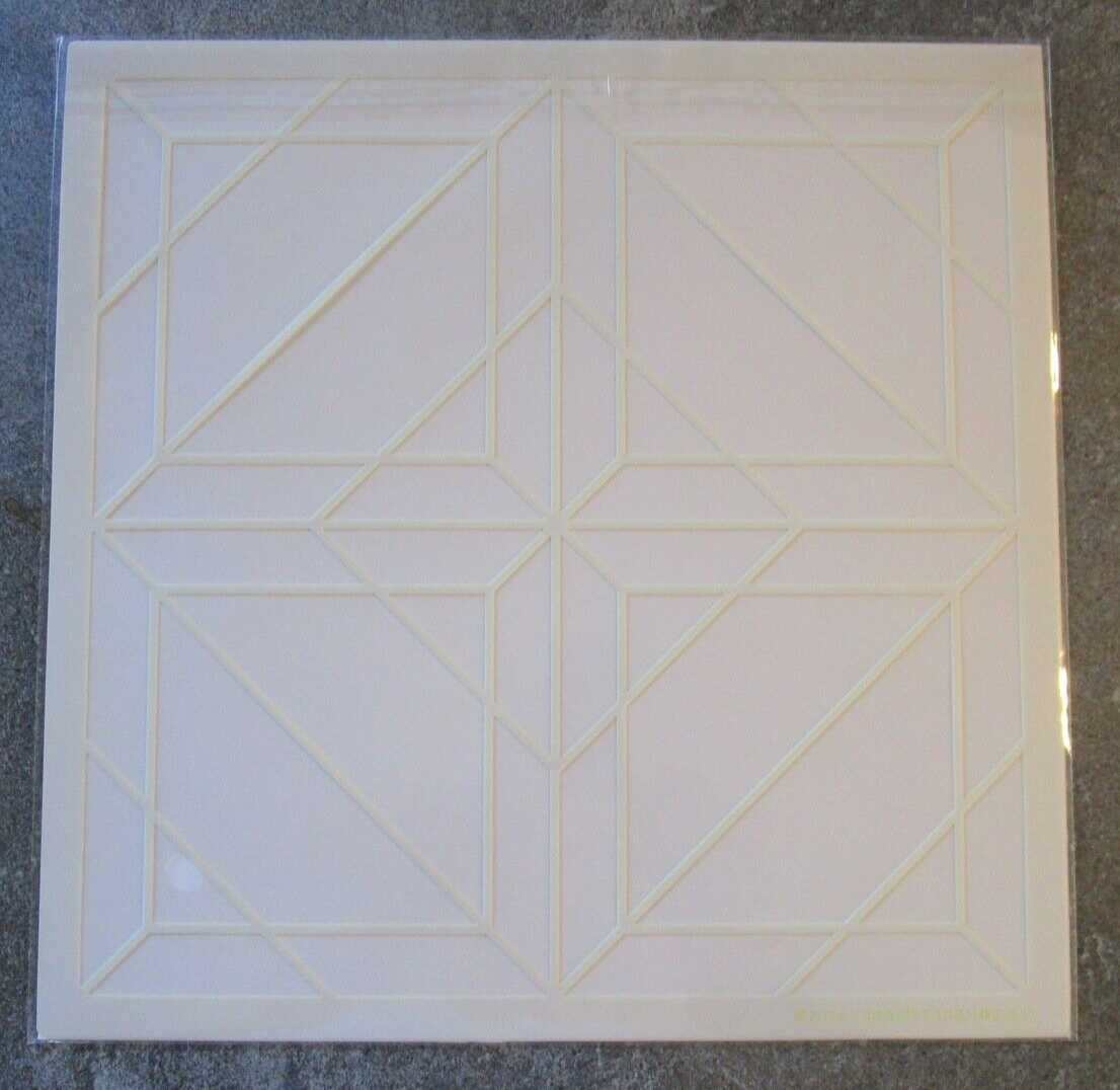 Creative Memories DIAMOND KITE Recipe Template -12x12 Mylar Stencil 2024 NEW