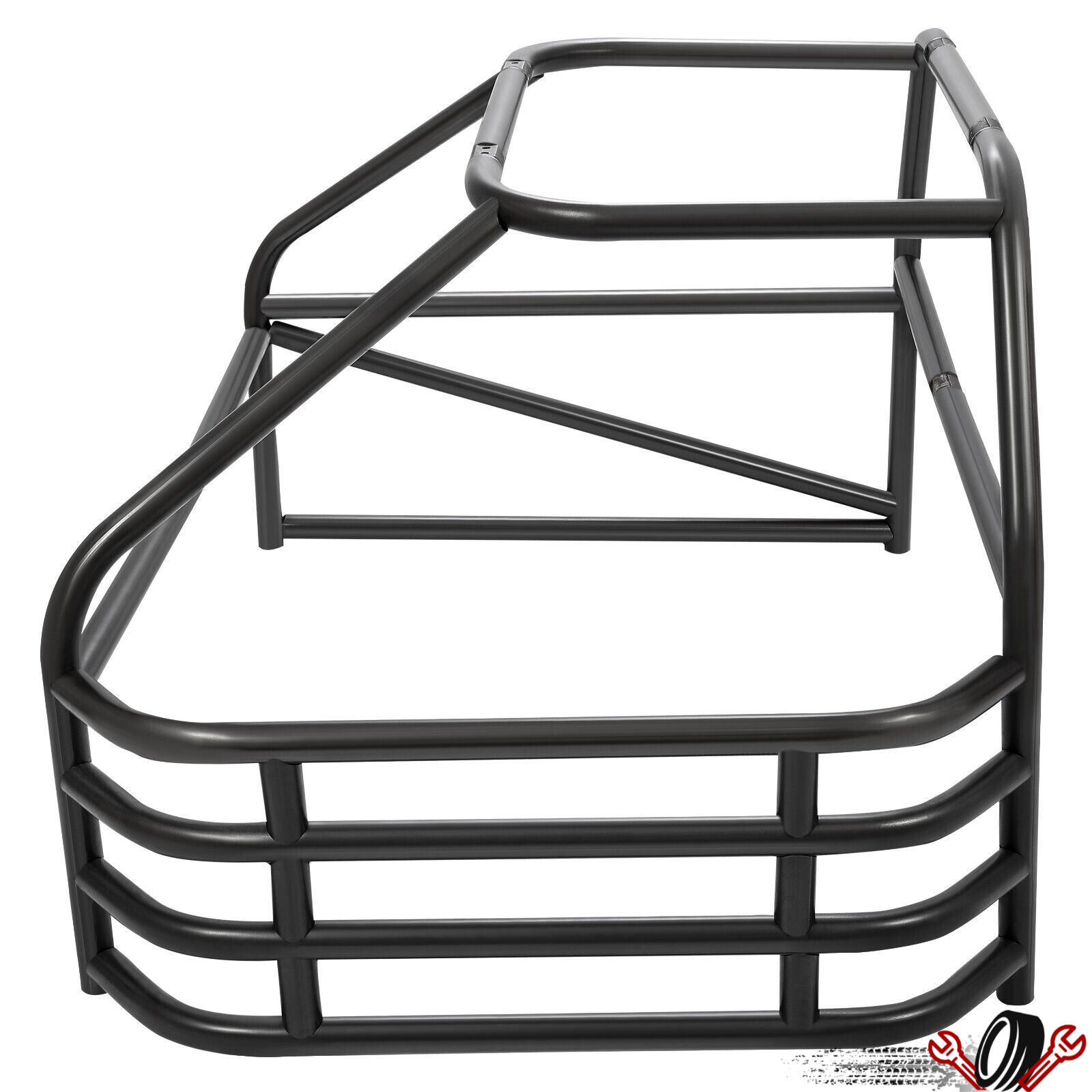 Universal Roll Cage Kit Steel Standard Roll Bars Repalcement For ALL 22107 Black