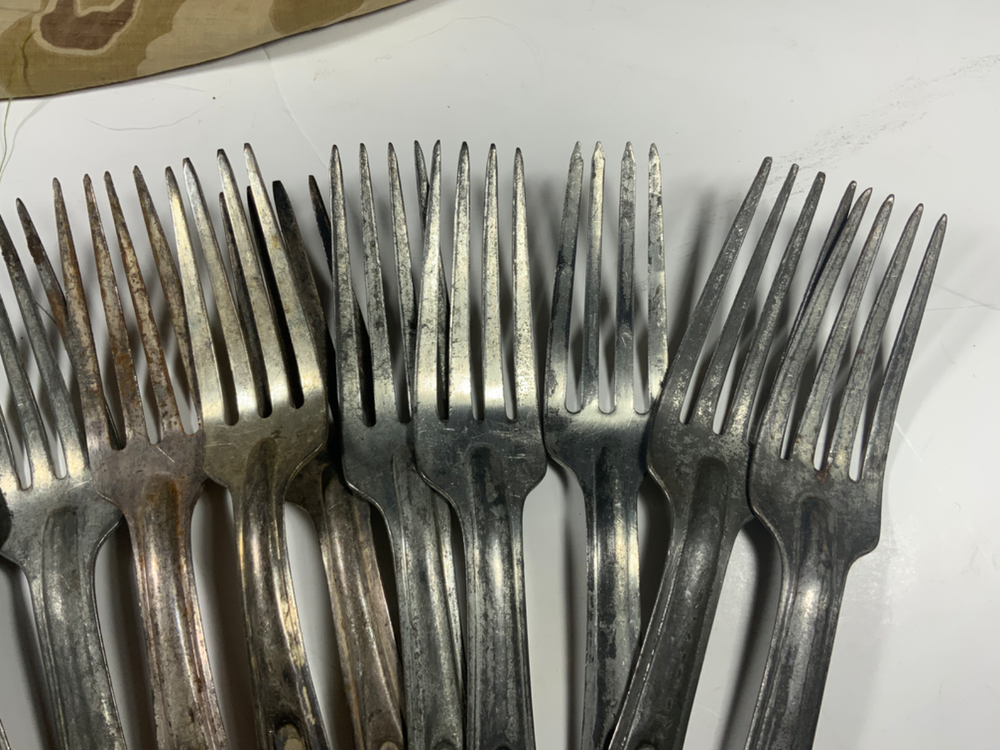 One WW2 US Army Mess Kit Fork