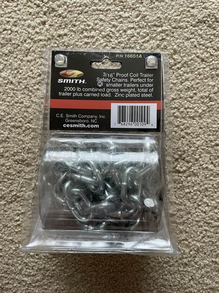 C.E. SMITH SAFETY CHAIN 24” CLASS I (2 PC) 16651A