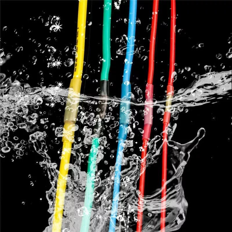 Waterproof Heat Shrink Butt Connectors Marine Crimp Wire Splice Terminals kit