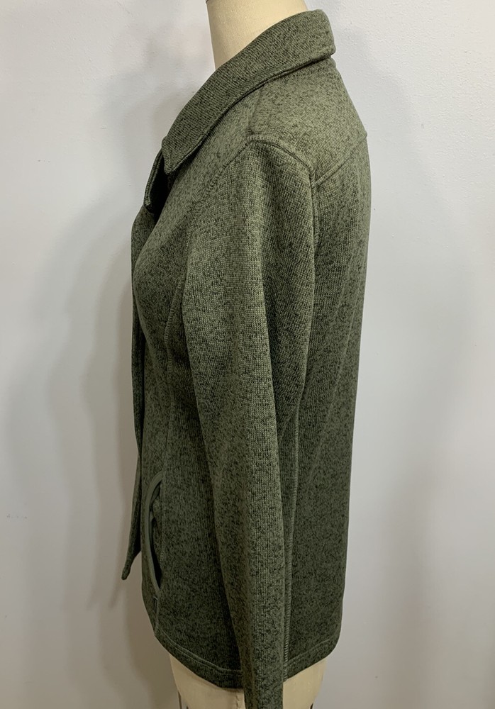 Eddie Bauer Peacoat Sweater Jacket Medium