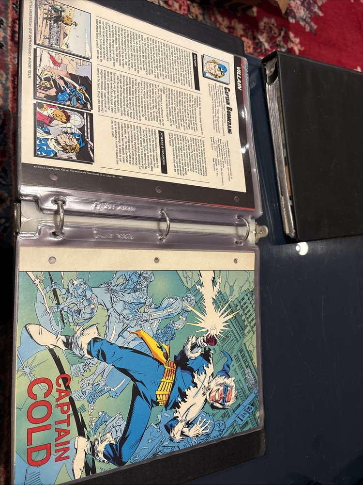 Comic Book Bio Binder
