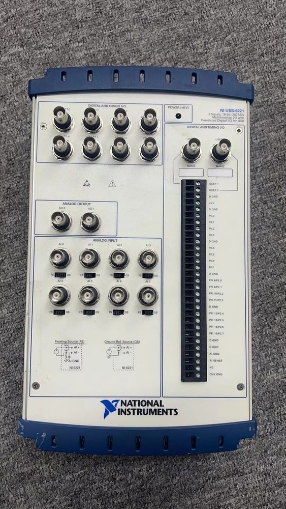 National Instruments NI USB-6221 BNC Data Acquisition Device, Multifunction DAQ