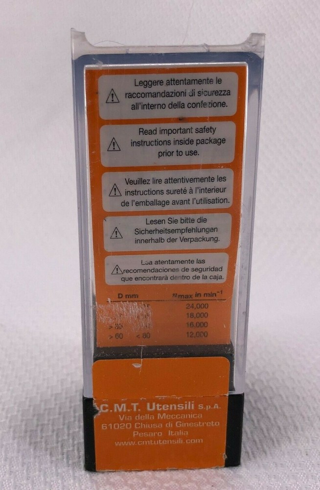 CMT Orange Tools Dovetail Bit 818.628 11 EUC