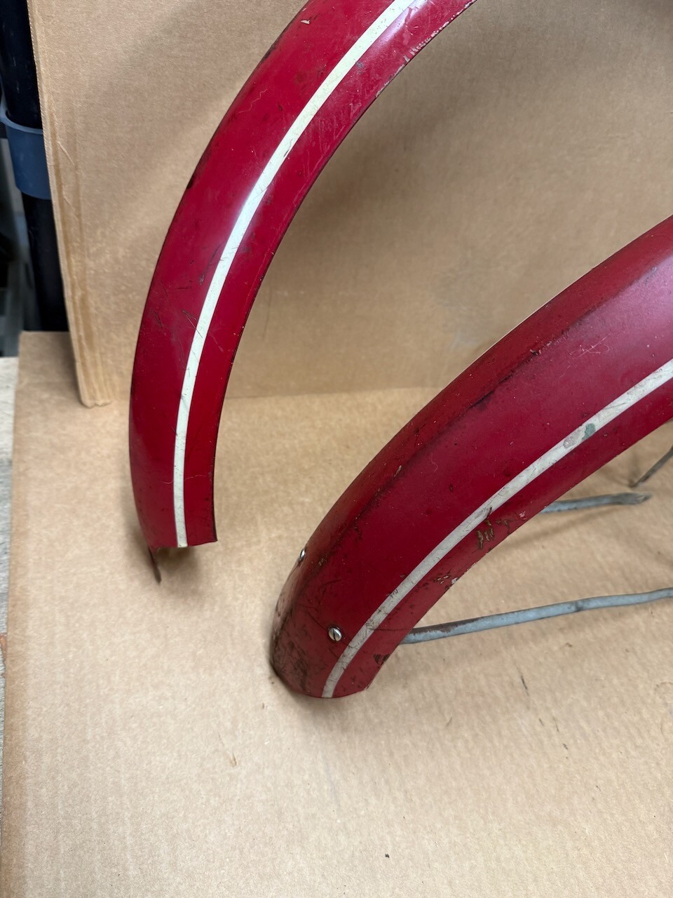 Monark Prewar Mens 5 Bar 26" Bicycle Fender Set