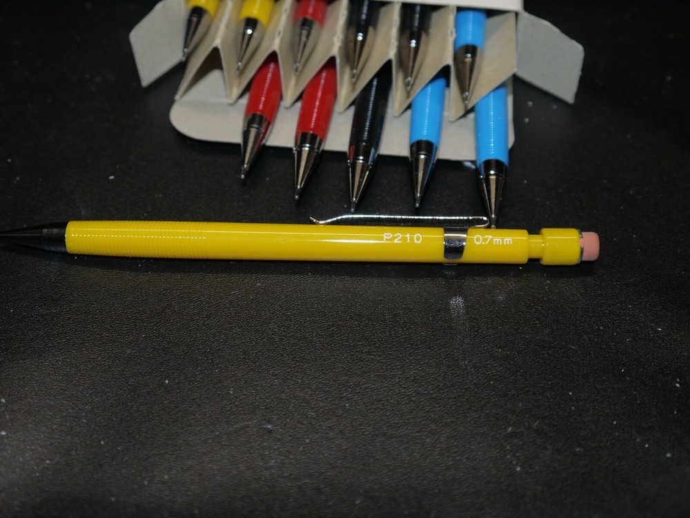 Scripto Mechanical Pencils - 12 P210 Ultra thin lead pencils